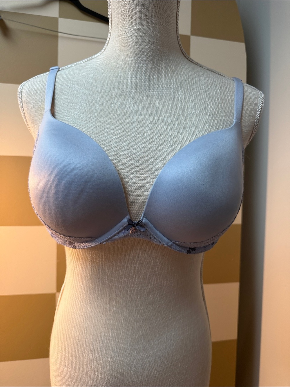 Victoria's Secret Smooth Padded Bra in Light Blue